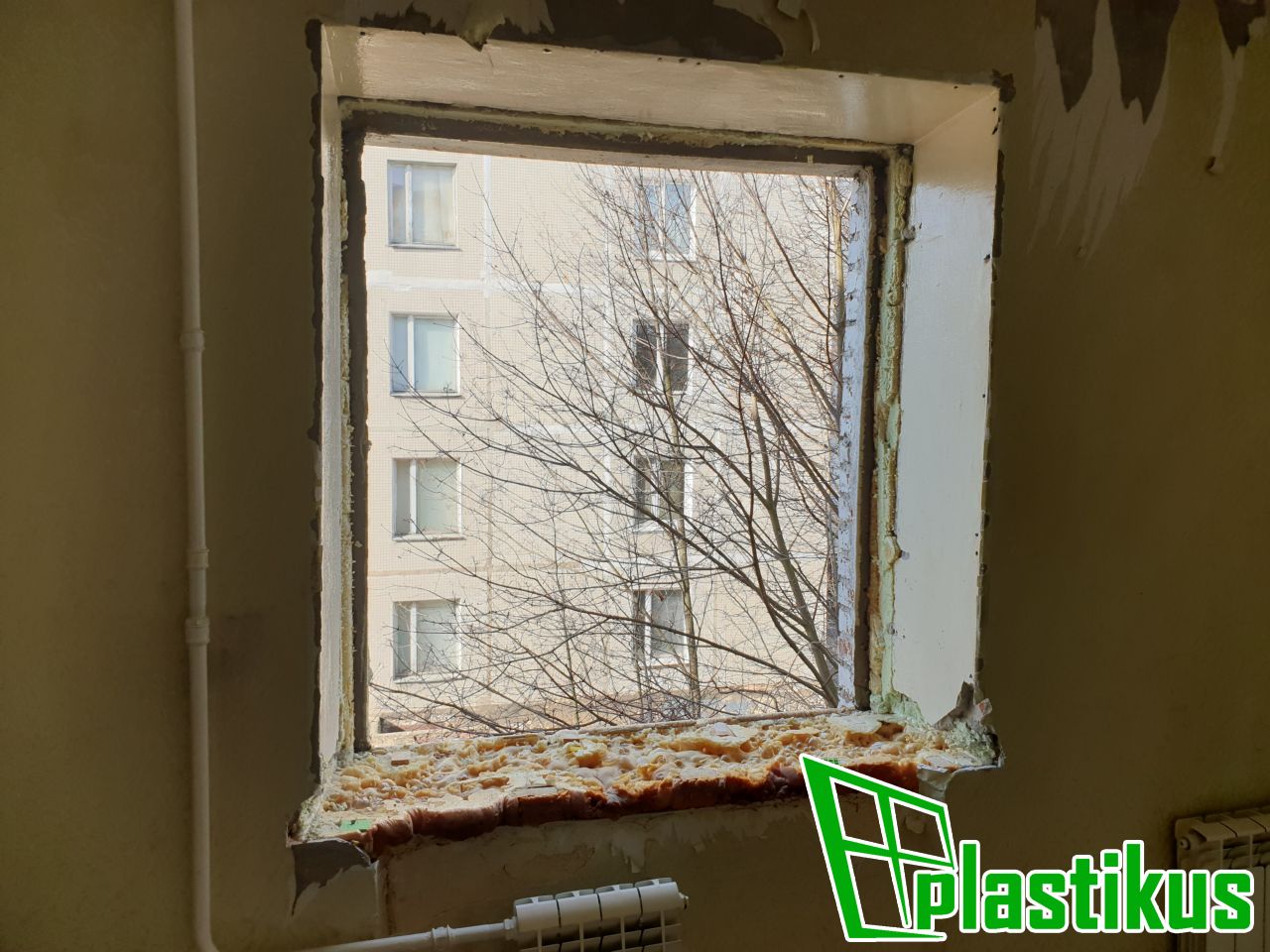 Установка окна с откосами в Кашире-2