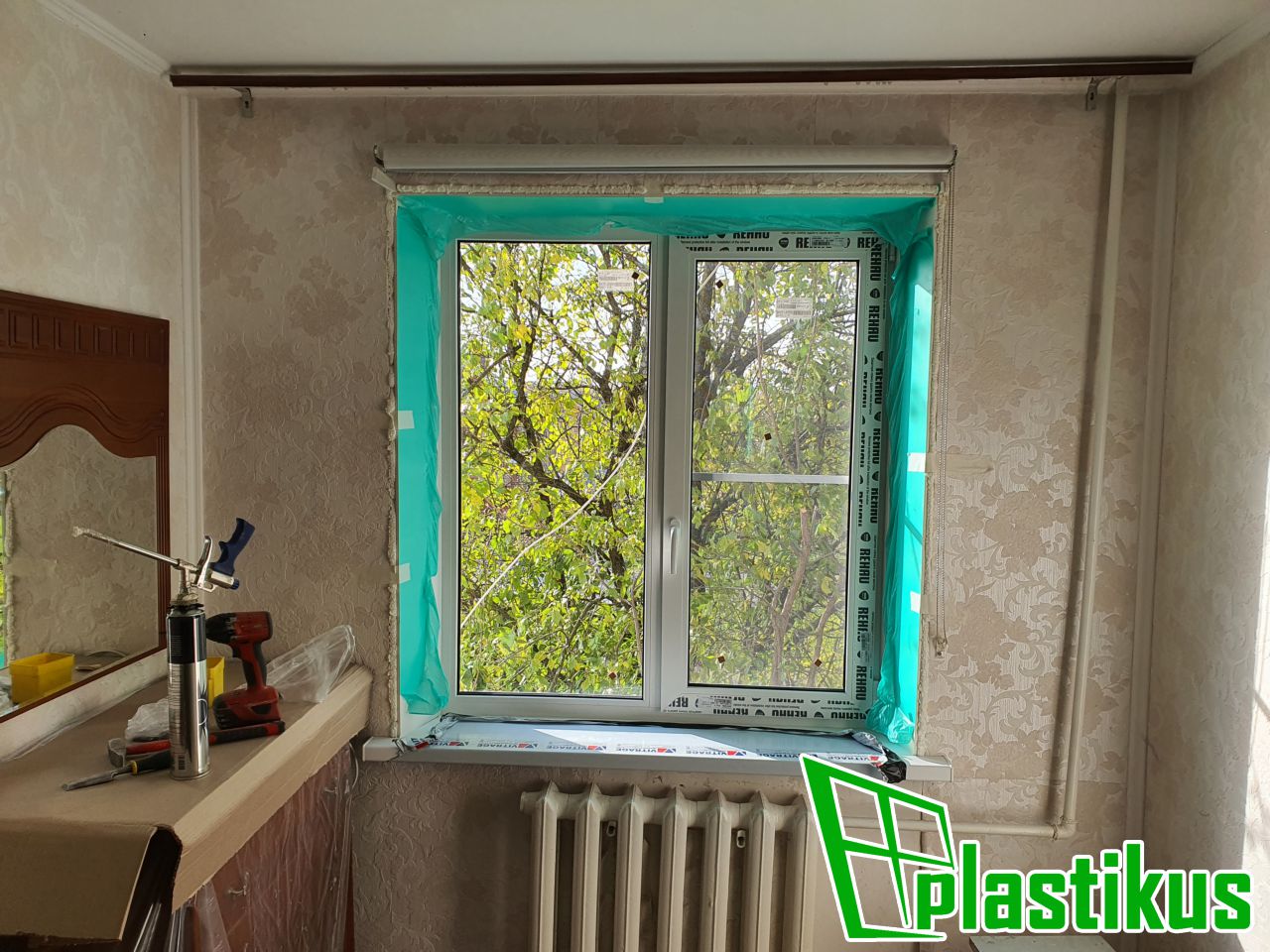 Установка окна с откосами в Кашире-2
