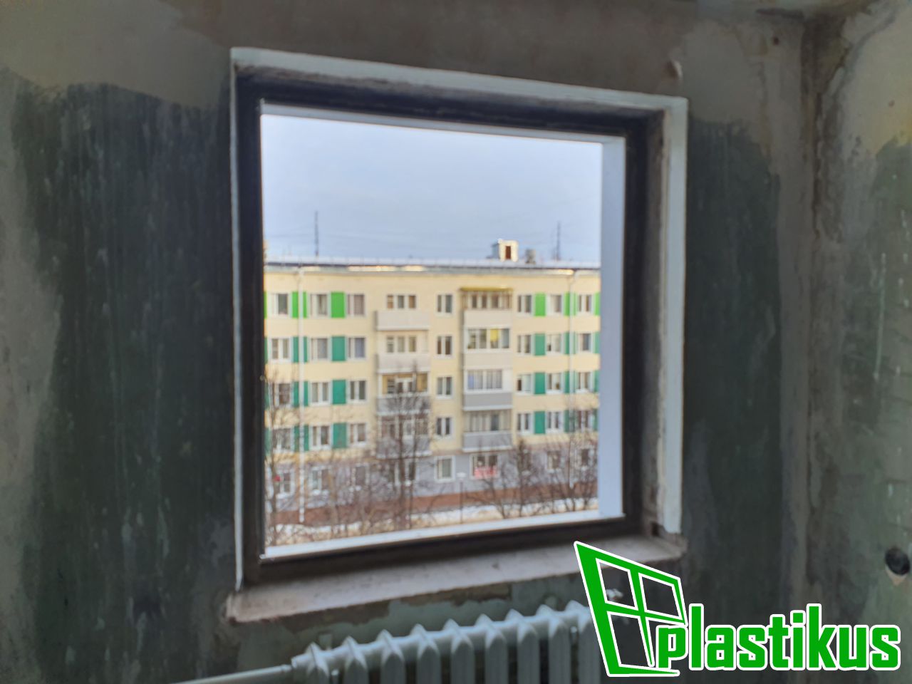 Установка балконного блока с откосами в Кашире-2